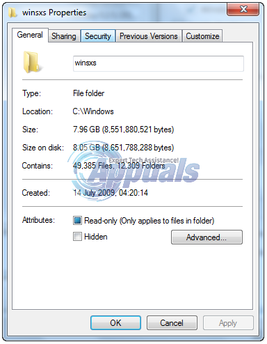 Winsxs Folder In Windows